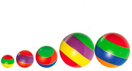 Купить Мячи резиновые (комплект из 5 мячей различного диаметра) в Люберцах 